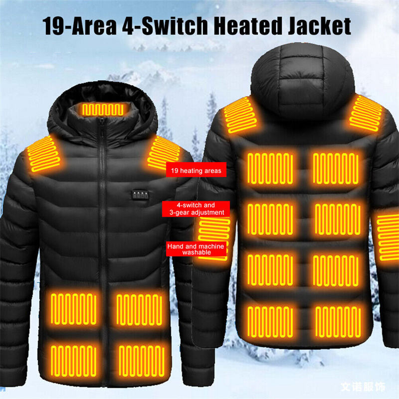 Chaqueta Calefactora USB