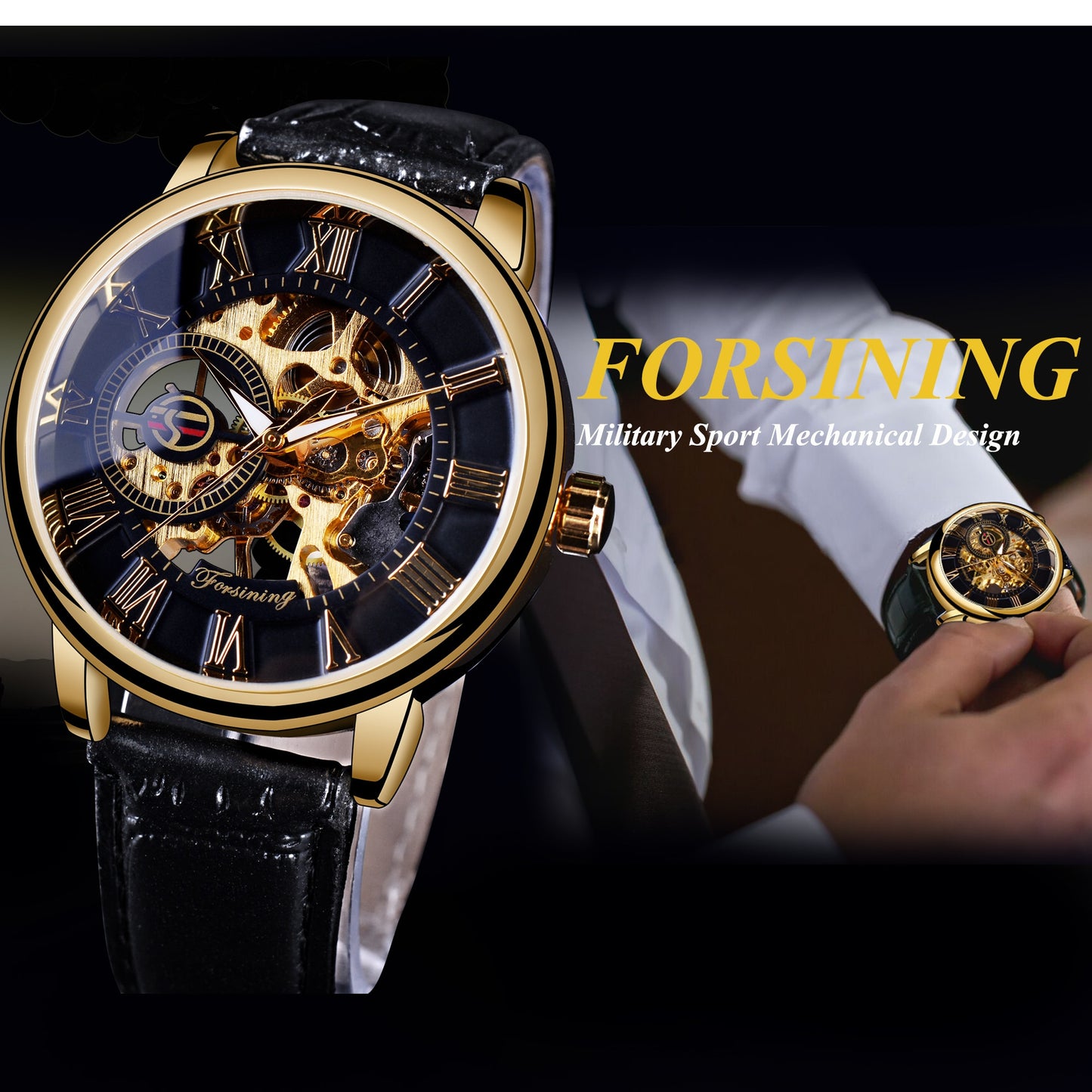 Reloj de lujo Forsining