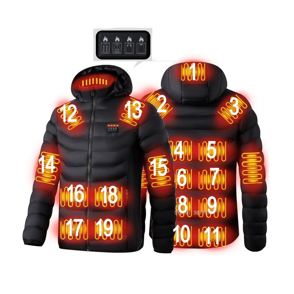 Chaqueta Calefactora USB