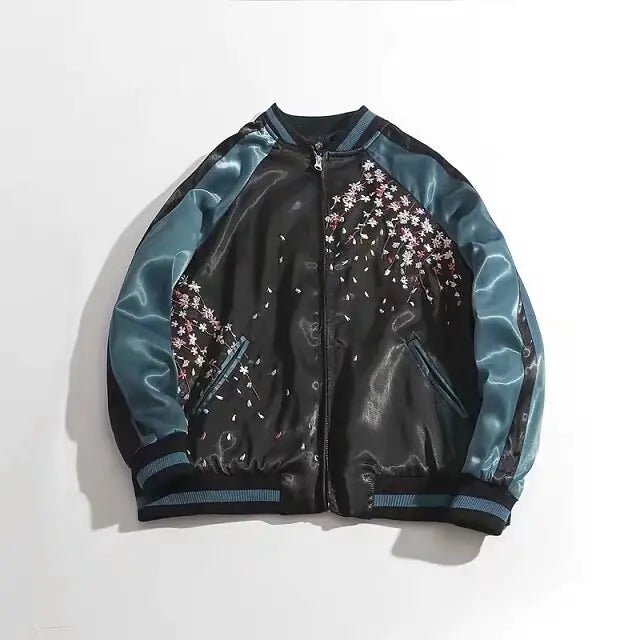 Chaqueta Japonesa Koi Bordado