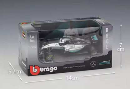 F1 Mercedes-Benz W07 Hybrid Racing Car 2016