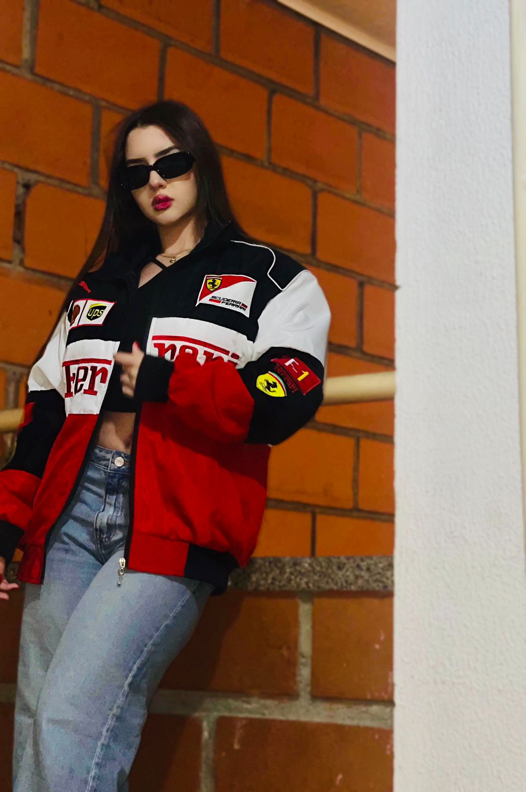 Chaqueta Ferrari Blanca