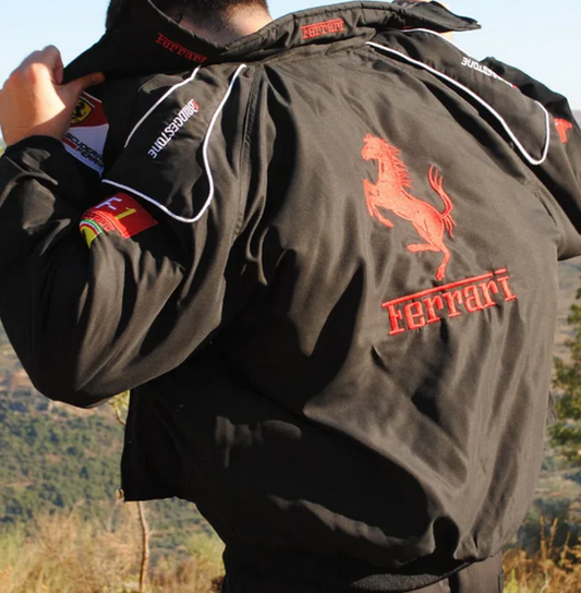 Chaqueta Ferrari Negra