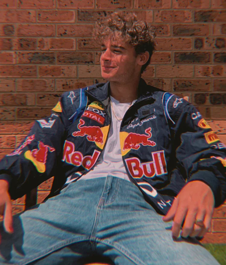 Racing sales bomber jacket