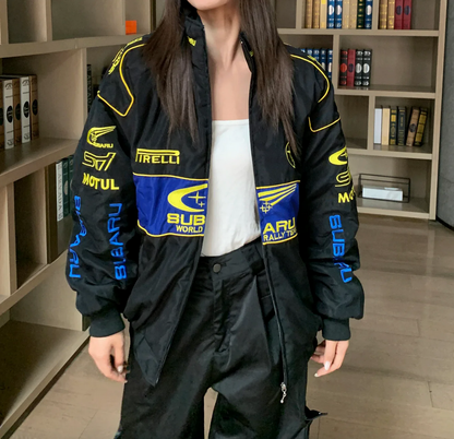 Subaru Black Jacket – Elegancex Subaru Black Jacket – Elegancex